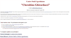 Desktop Screenshot of ghirardacci.it